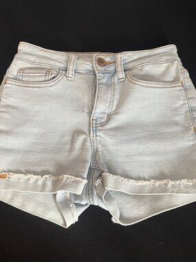 So High Rise Blue Jean Shorts From Kohls Size 5